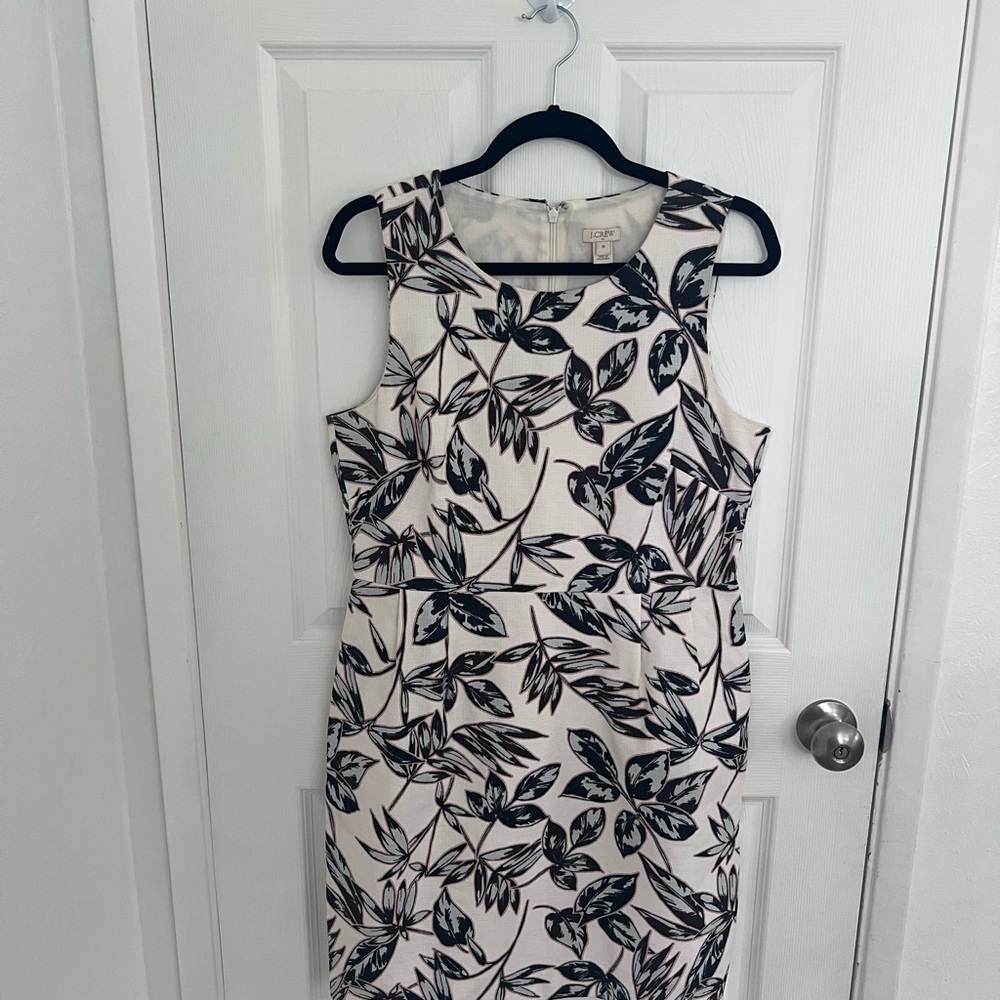 J.CREW Women's Mini Dress Size 10, 100% Cotton